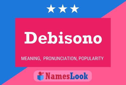 ملصق اسم Debisono