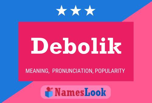 ملصق اسم Debolik