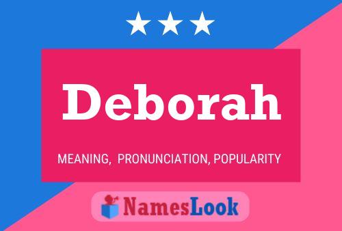 ملصق اسم Deborah