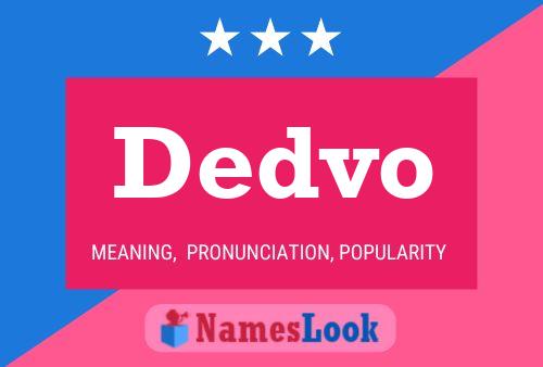 ملصق اسم Dedvo