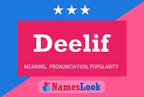 ملصق اسم Deelif