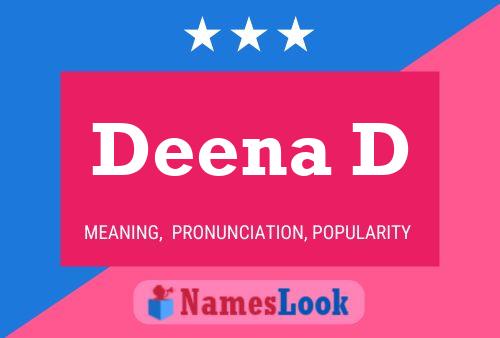 ملصق اسم Deena D