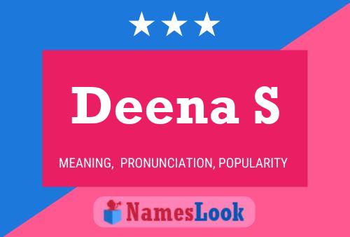 ملصق اسم Deena S