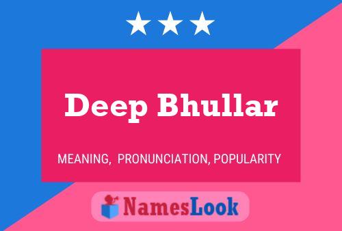 ملصق اسم Deep Bhullar