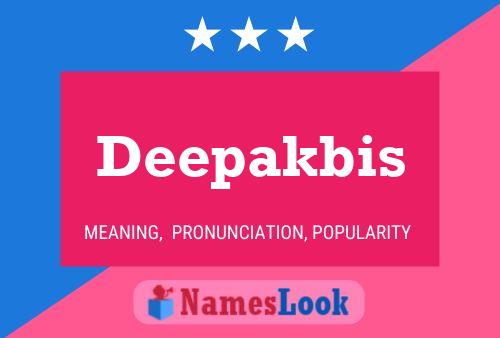 ملصق اسم Deepakbis