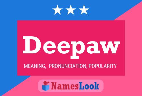 ملصق اسم Deepaw