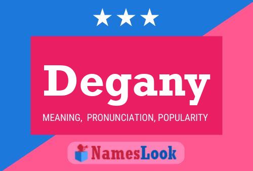 ملصق اسم Degany