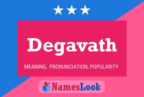 ملصق اسم Degavath