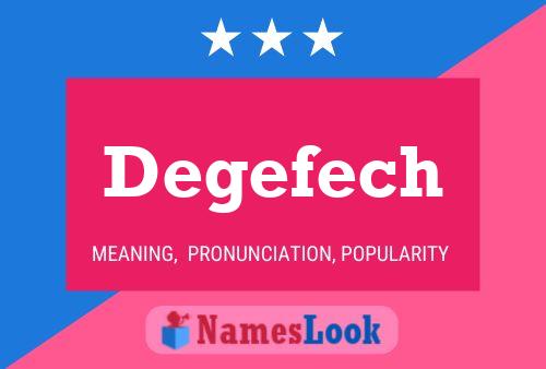 ملصق اسم Degefech