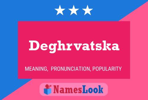 ملصق اسم Deghrvatska