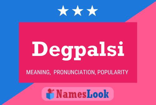 ملصق اسم Degpalsi