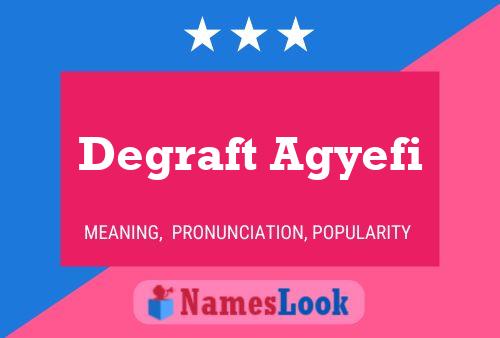 ملصق اسم Degraft Agyefi