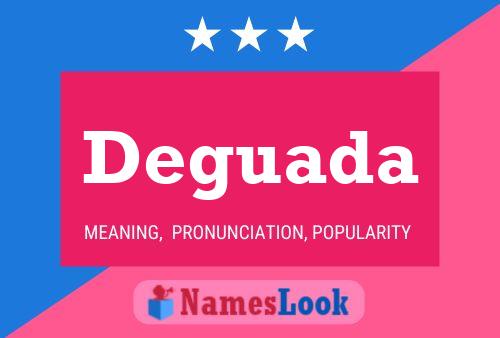 ملصق اسم Deguada