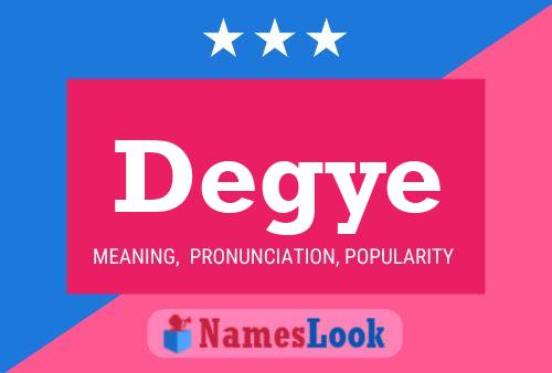 ملصق اسم Degye