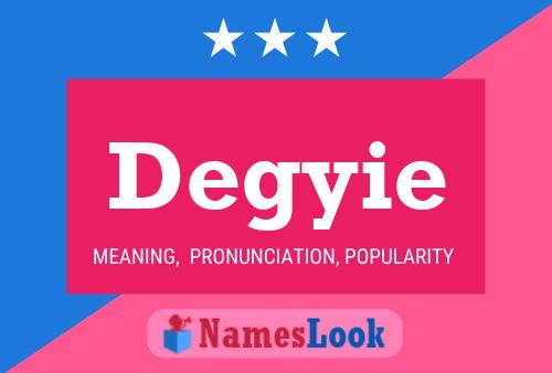 ملصق اسم Degyie