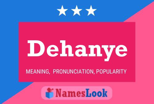 ملصق اسم Dehanye