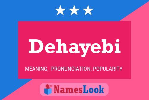 ملصق اسم Dehayebi