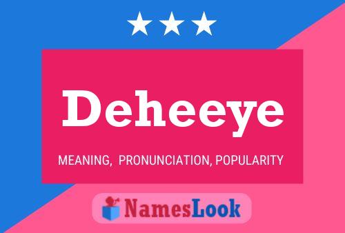 ملصق اسم Deheeye