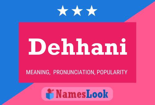 ملصق اسم Dehhani