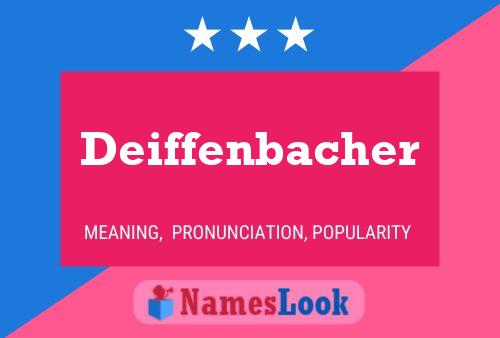 ملصق اسم Deiffenbacher