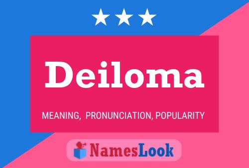 ملصق اسم Deiloma