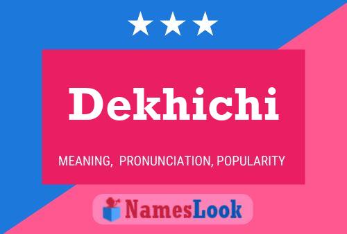 ملصق اسم Dekhichi