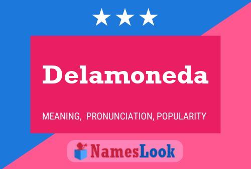 ملصق اسم Delamoneda