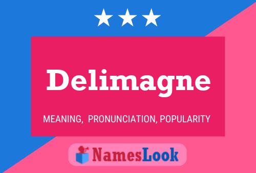 ملصق اسم Delimagne