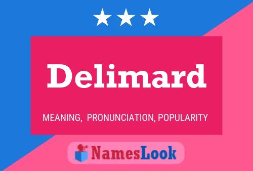 ملصق اسم Delimard