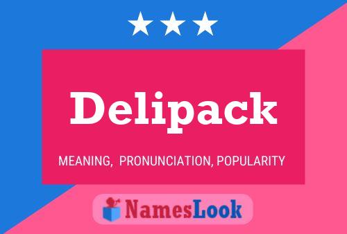 ملصق اسم Delipack