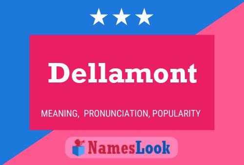 ملصق اسم Dellamont