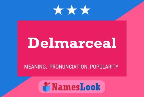 ملصق اسم Delmarceal