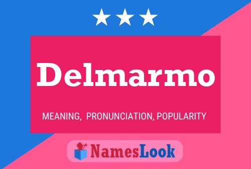 ملصق اسم Delmarmo