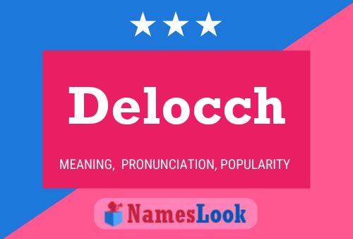 ملصق اسم Delocch