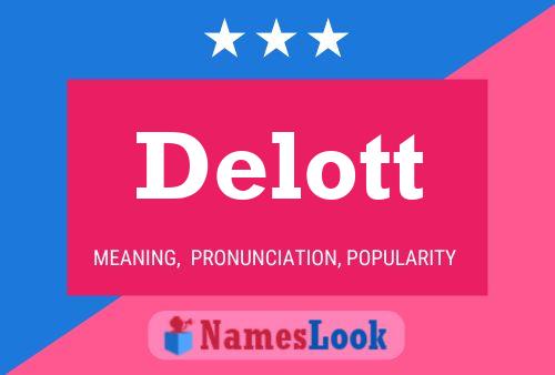 ملصق اسم Delott