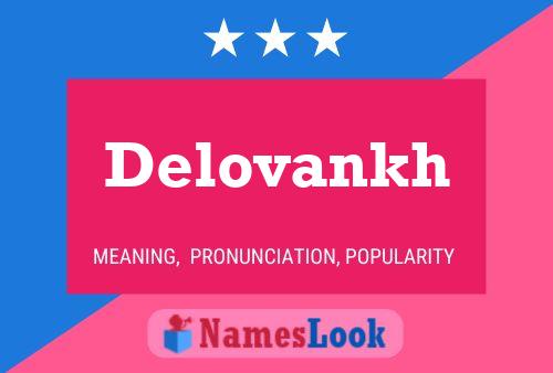 ملصق اسم Delovankh