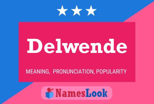 ملصق اسم Delwende