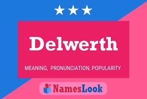 ملصق اسم Delwerth