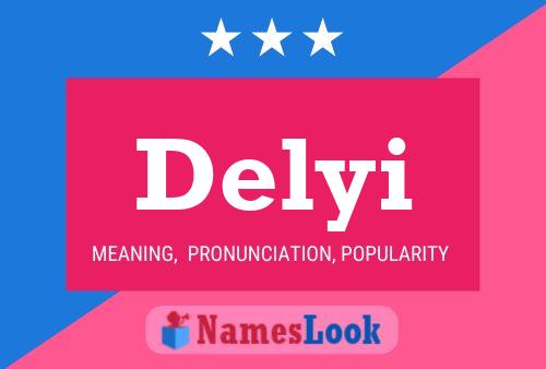 ملصق اسم Delyi