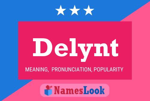 ملصق اسم Delynt