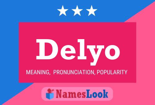 ملصق اسم Delyo