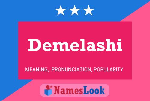 ملصق اسم Demelashi