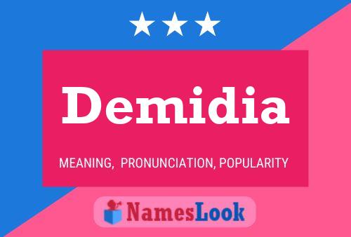 ملصق اسم Demidia