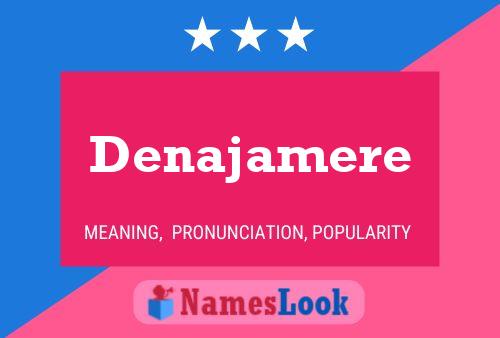 ملصق اسم Denajamere