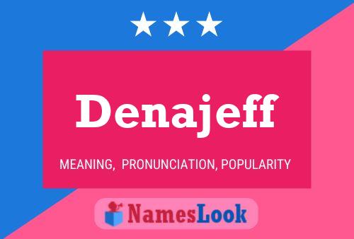 ملصق اسم Denajeff