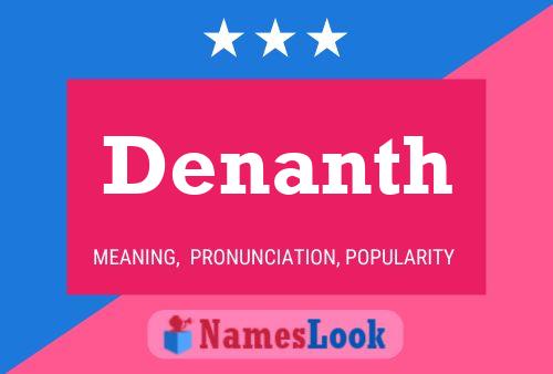 ملصق اسم Denanth