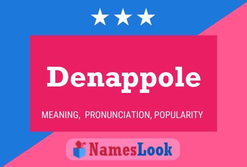 ملصق اسم Denappole