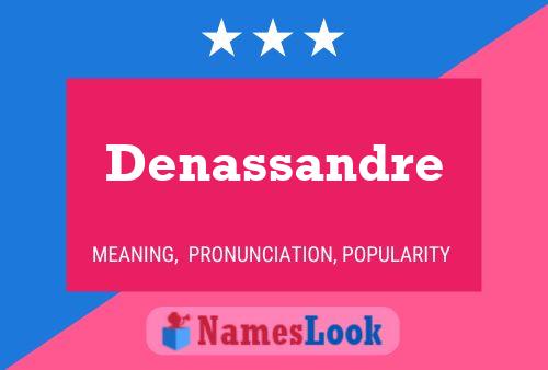 ملصق اسم Denassandre