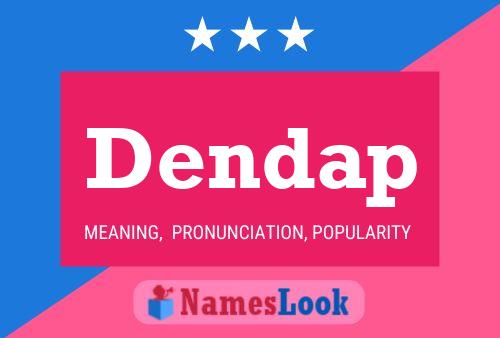 ملصق اسم Dendap