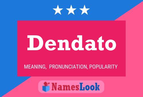 ملصق اسم Dendato